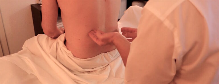 Construction de base en massage du tissu conjonctif