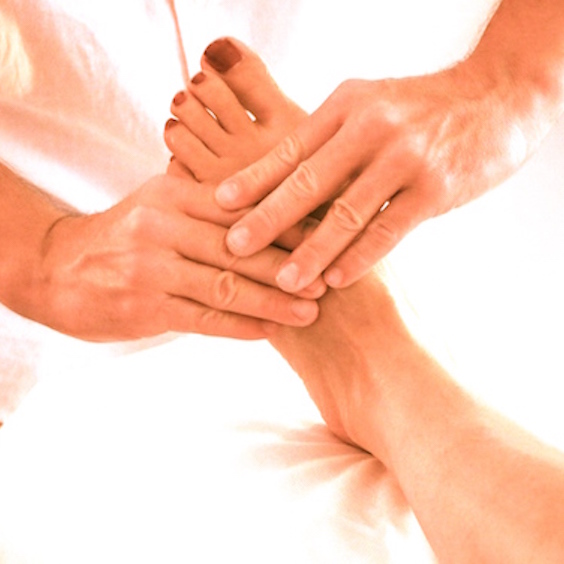 Massage plantaire - réflexologie à visée thérapeutique